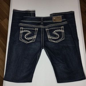Silver jeans